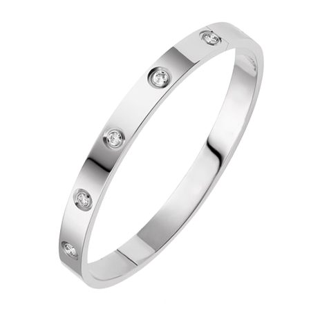 Браслет Cartier LOVE серебристый женский