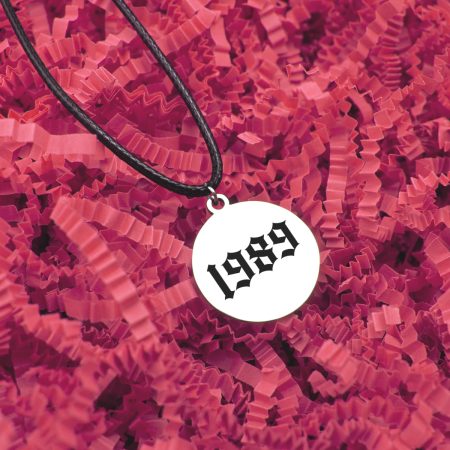 Год рождения 1989 - круглый жетон 20 мм