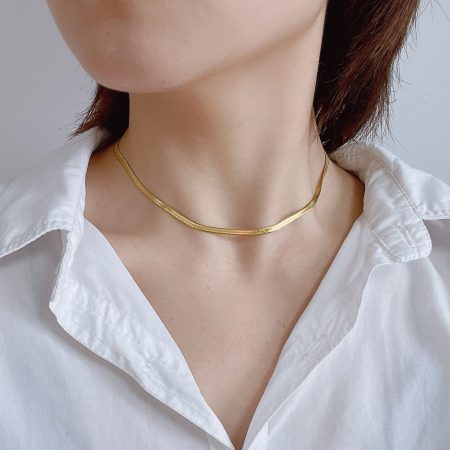 Цепочка золотистая Снейк
