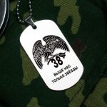 Жетон военнослужащего Черный орёл - Выше нас только звёзды